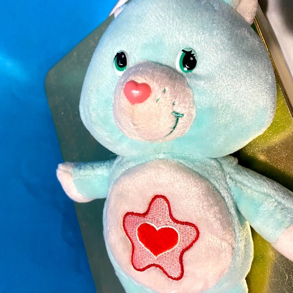 CARE BEARS VTG 2003 CARE BEAR COUSINS PROUD HEART CAT COLLECTORS EDITION 9” - Picture 6 of 13